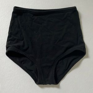 Shop Arq high rise undies in black